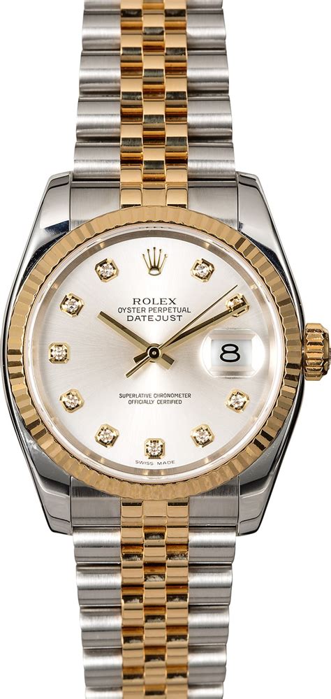 two tone rolex diamond|Rolex two tone datejust price.